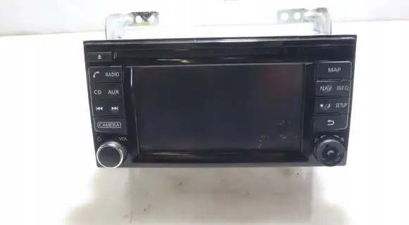 Nissan Juke I F15 Radio/GPS head unit trim 7612033119