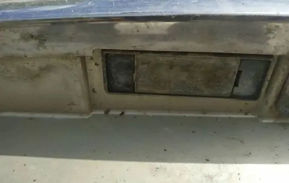 Peugeot 807 Number plate light