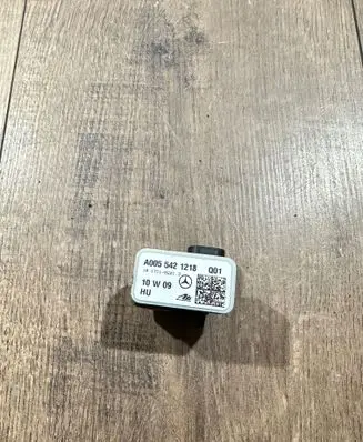 Airbag deployment crash/impact sensor