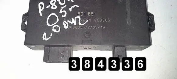 Peugeot 807 Parking PDC control unit/module 9650400280