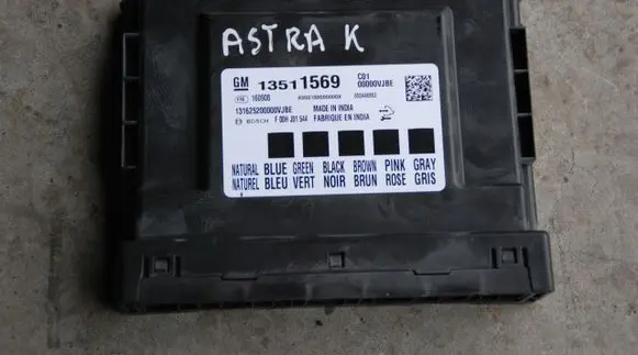 Opel Astra K Comfort/convenience module LT14813511569