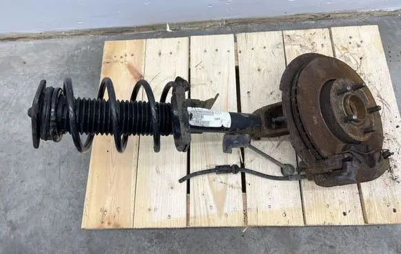 Volvo C30 Front shock absorber with coil spring 31277600
