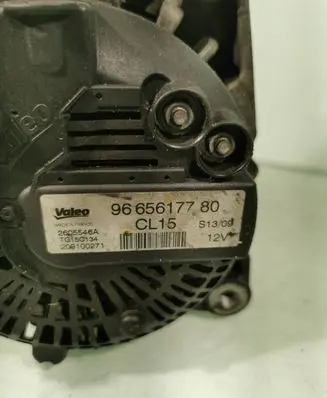 Peugeot 308 Generator/alternator 9665617780