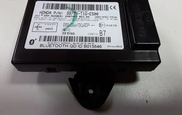 Honda CR-V Bluetooth control unit module 39775T1GE500
