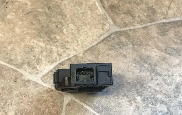 A/C air flow flap actuator/motor