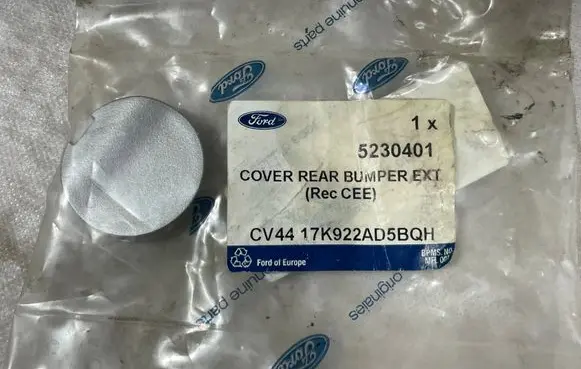 Ford Kuga II Rear bumper row hook cap/cover 5230401BLCP 5230401 CV4417K922AD