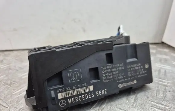 Mercedes-Benz E W212 Tailgate/trunk control unit/module A2129009916