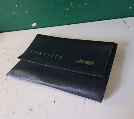Chrysler Voyager Owners service history hand book 