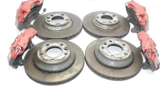 Audi Q7 4L Brake discs and calipers set 