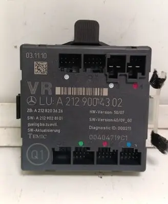 Mercedes-Benz E W212 Door control unit/module A2129004302 A2128203626 A2129028101