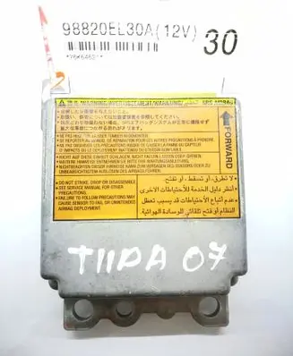 Nissan Tiida C11 Airbag control unit/module 98820EL30A