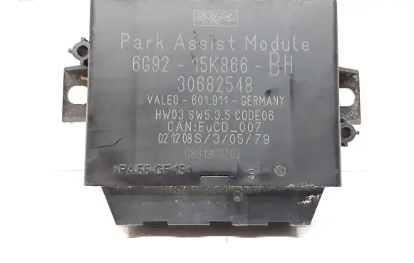 Volvo V70 Parking PDC control unit/module 6G9215K866BH 30682548