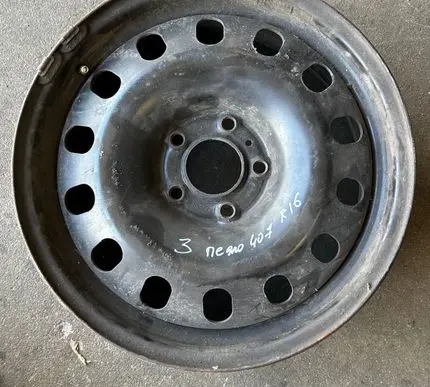 Peugeot 407 R16 steel rim 