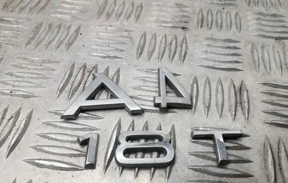 Audi A4 S4 B8 8K Rear loading door model letters 