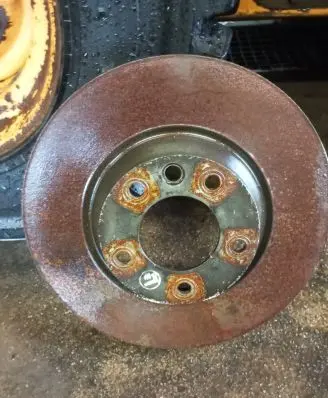 Porsche Cayenne (92A) Front brake disc 7P5615301K