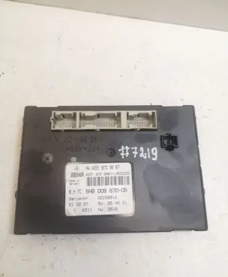 Mercedes-Benz S W221 Climate control unit A2218709987