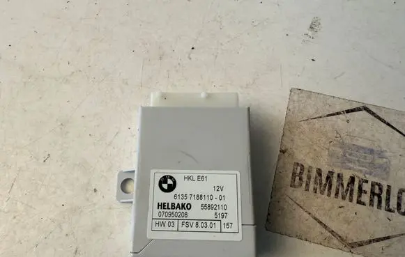 BMW 5 E60 E61 Tailgate/trunk control unit/module 7188110