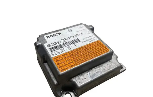 Volkswagen Touareg I Airbag control unit/module 3D0909601E 0285001733