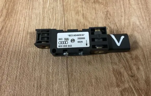 Airbag deployment crash/impact sensor