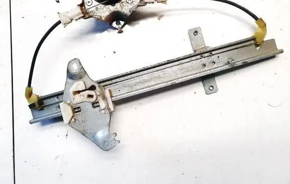 Sliding door window regulator with motor