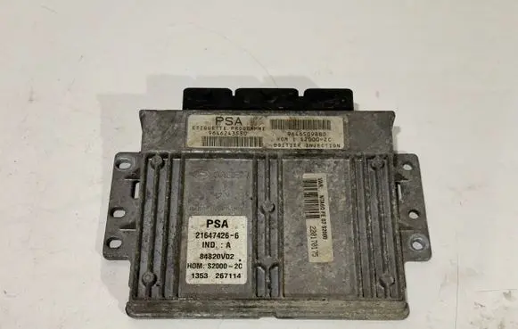 Citroen Xsara Engine control unit/module 9646509880