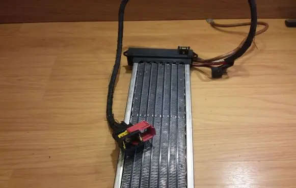 Peugeot 406 Electric cabin heater radiator 658351X