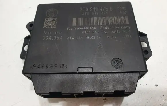 Skoda Superb B6 (3T) Parking PDC control unit/module 3T0919475B