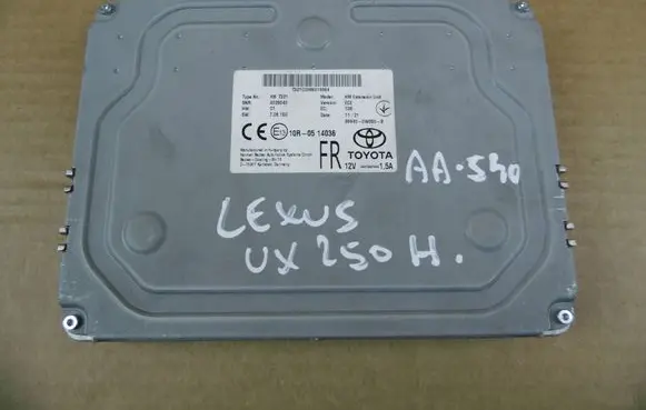 Lexus UX GPS navigation control unit/module 868400W050B