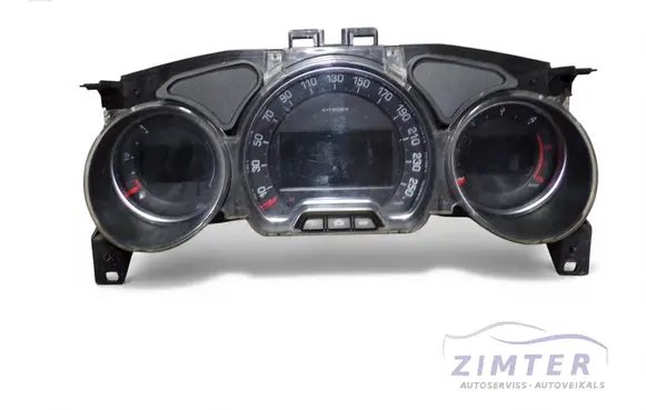 Citroen C5 Speedometer (instrument cluster) 9809867480