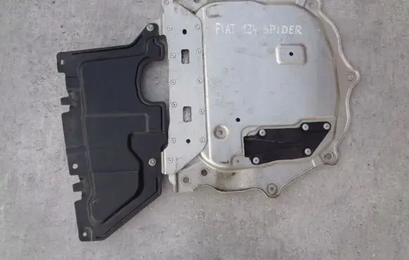 Fiat 124 Spider Engine splash shield/under tray