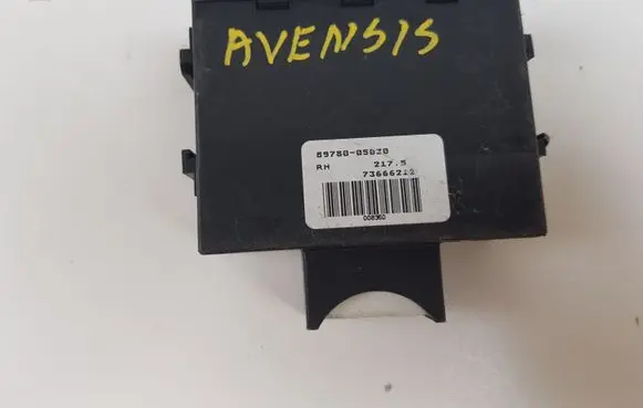 Toyota Avensis T250 Immobilizer control unit/module 8978005030 73666212