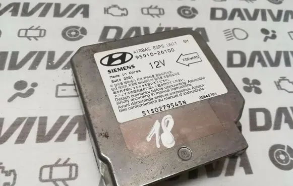 Hyundai Santa Fe Airbag control unit/module 95910-26100 5WK42951