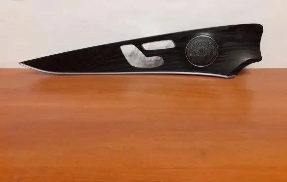 Mercedes-Benz E W213 Front door glass trim molding 36210238 4226