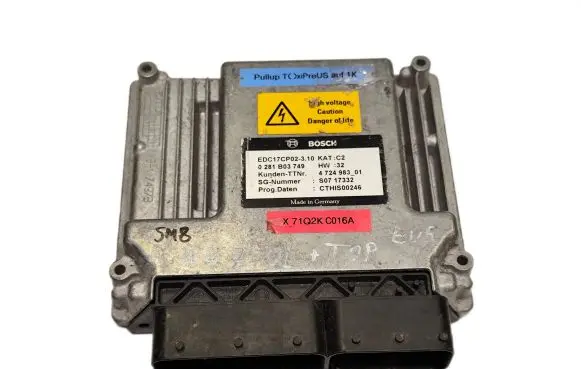 BMW 3 E90 E91 Engine control unit/module ECU 0281B03749 EDC17CP02-3.10 4724983