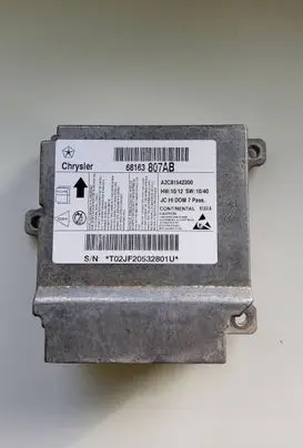 Dodge Journey Airbag control unit/module 68163807AB A2C81542300 T02JF20532801U