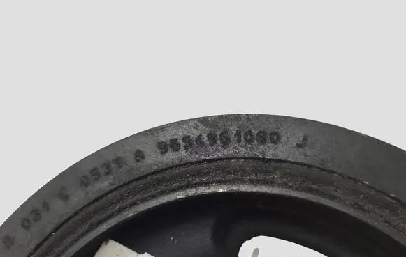 Citroen C4 I Crankshaft pulley 9654961080