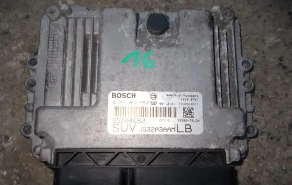 Fiat Sedici Engine control unit/module ECU 55204652