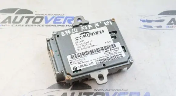 BMW X5M E70 Sound amplifier 9286863