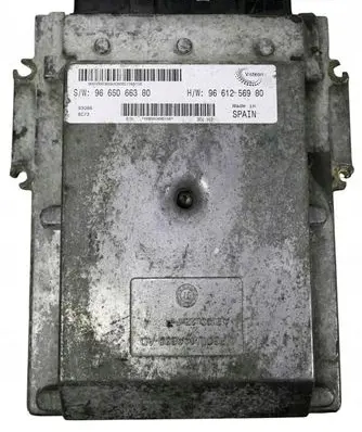 Peugeot Boxer Engine control unit/module 9661256980