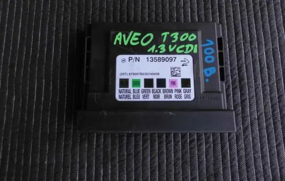 Opel Astra J Other control units/modules 13589097