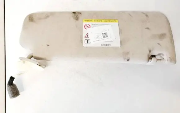 BMW 5 GT F07 Sun visor