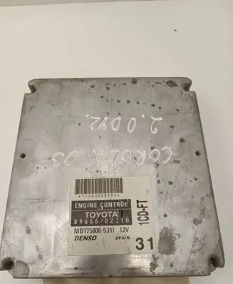 Toyota Corolla E120 E130 Engine control unit/module 8966602310 1758005311