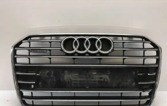 Front bumper upper radiator grill
