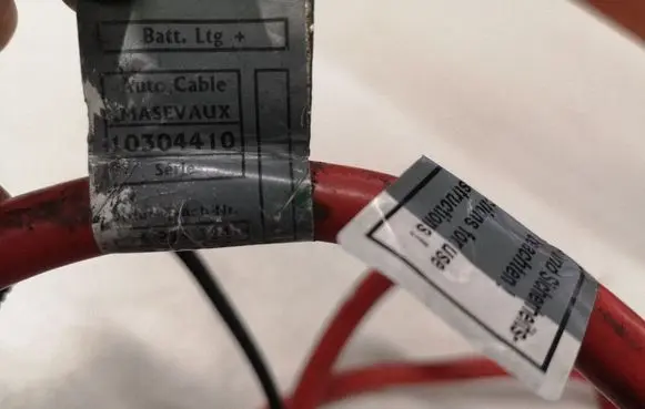 BMW X5 E70 Positive cable (battery) 10304410