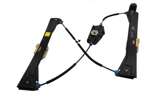 Front door window regulator with motor