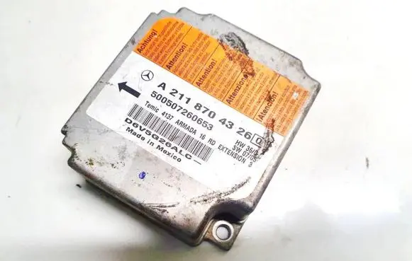 Mercedes-Benz E W211 Airbag control unit/module A2118704326 500507260653