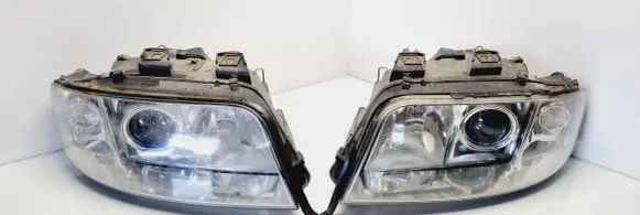 Audi A6 S6 C5 4B Headlights/headlamps set 15381400 15381301