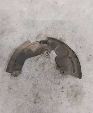 Renault Master III Front brake disc dust cover plate 411500007R