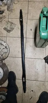 Front bumper support beam