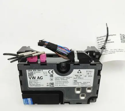 Volkswagen Golf VIII Bluetooth control unit module 5WA035284C